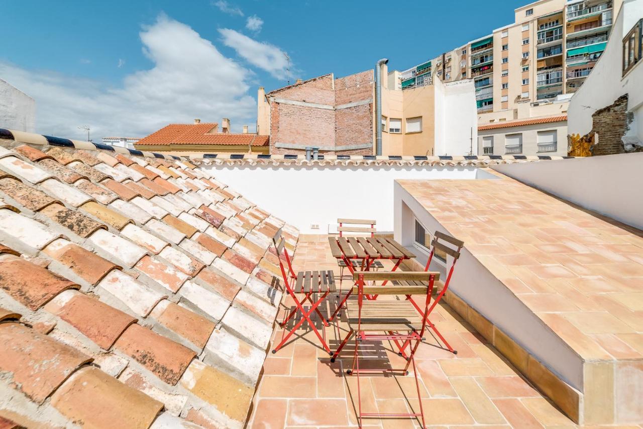 Suite Homes Sweet Postigos Terrace Málaga Esterno foto